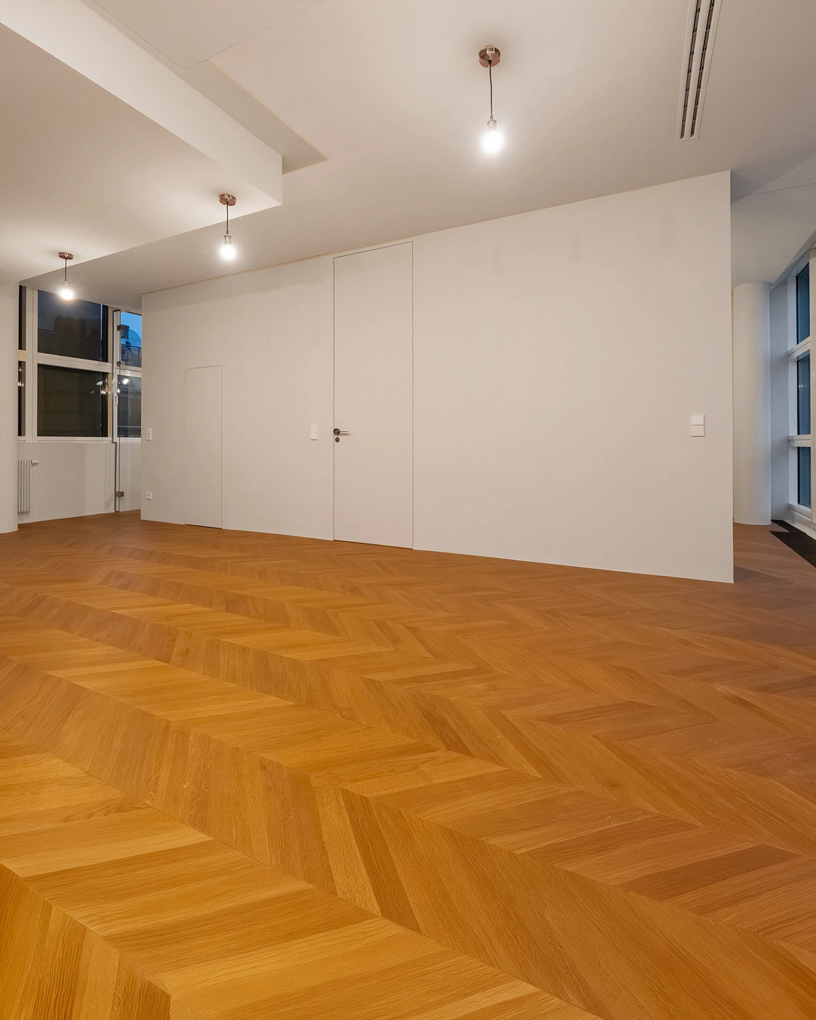 Fertig ausgebauter Innenraum nach Innenausbau in Wien