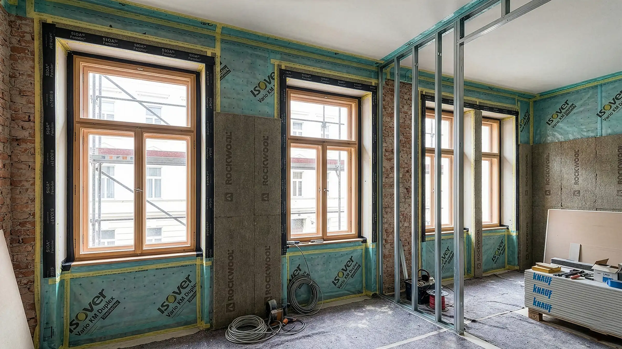 Energetische Sanierung eines Bestandsgebäudes in Wien